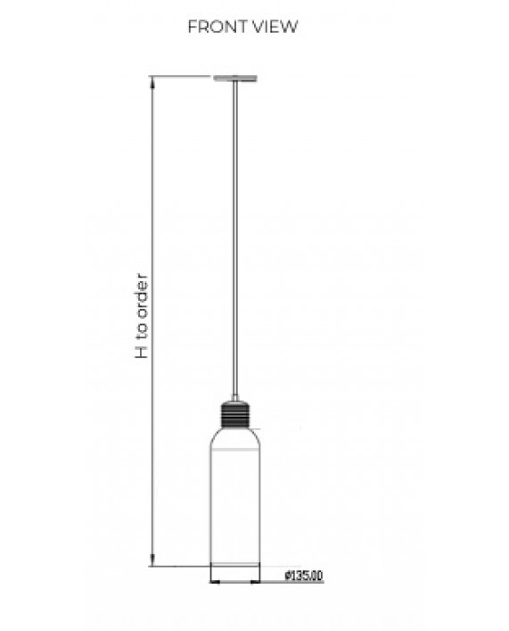 Bert Frank Sablier Pendant Lamp